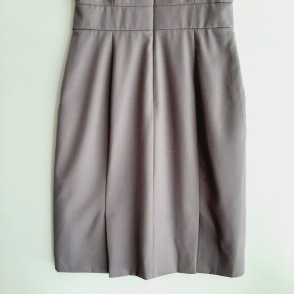 J. CREW Wool Blend Light Mini Sheath Dress Purple Sz 2 - Picture 6 of 10